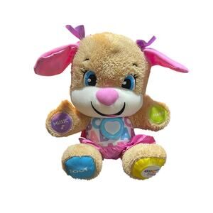 Fisher-Price Laugh & Learn Smart Stages Sis Puppy Interactive Educational Plush
